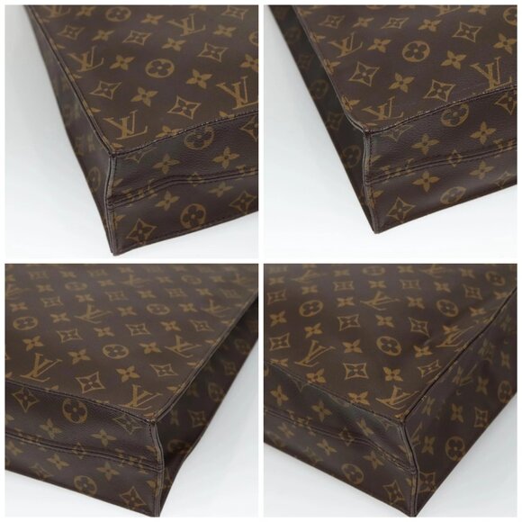 LOUIS VUITTON Monogram Sac Plat Hand Bag M51140 LV Auth am7853 - Picture 16 of 16